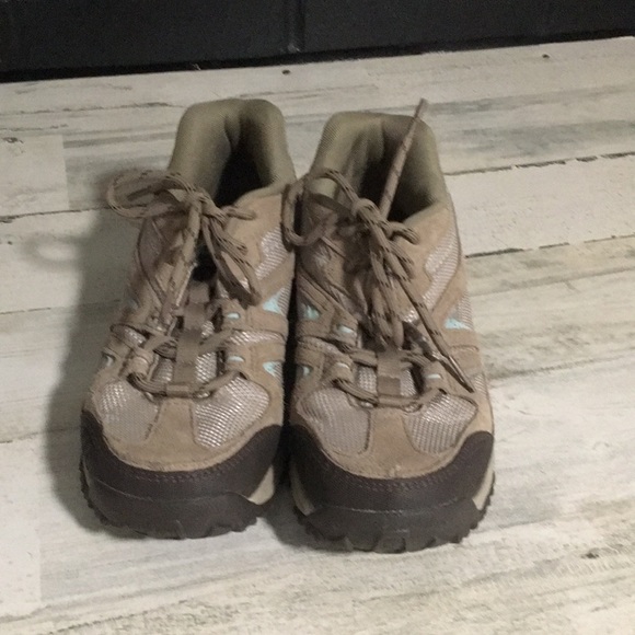 New Balance 606 woman’s brown/tan/blue lace up sneakers size 8B - Picture 1 of 7